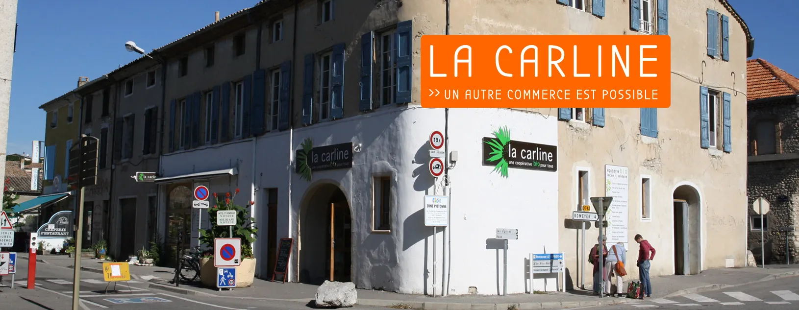 La Carline - épicerie coopérative bio à Die (Drôme)