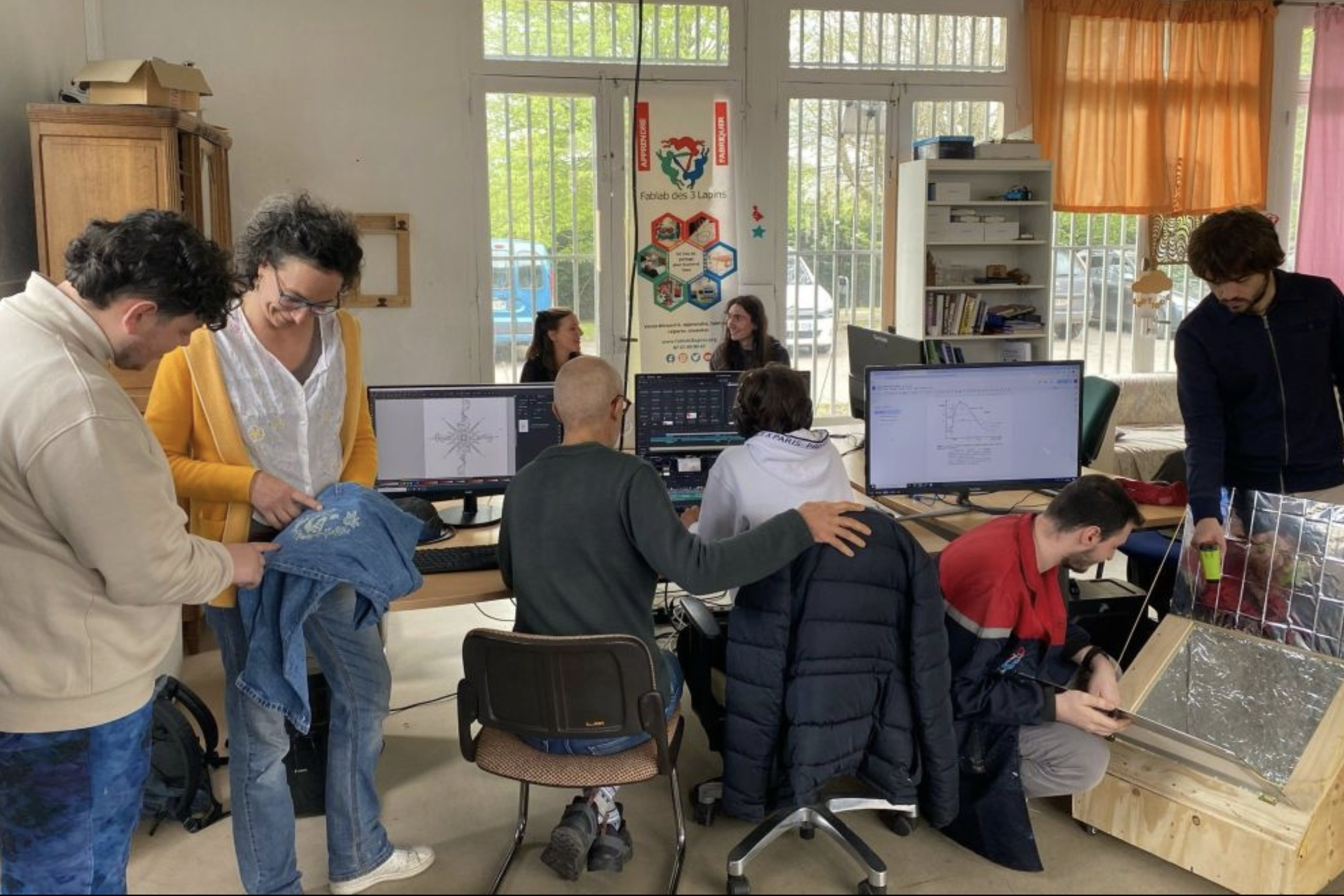 fabloab des 3 lapins transition juste